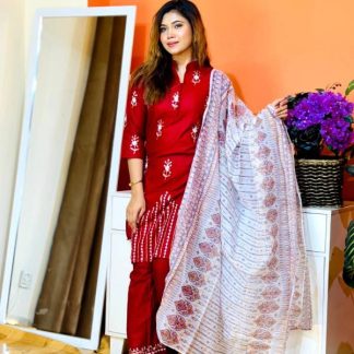 গরমের জন্য আরামদায়ক থ্রি পিস কালেকশন