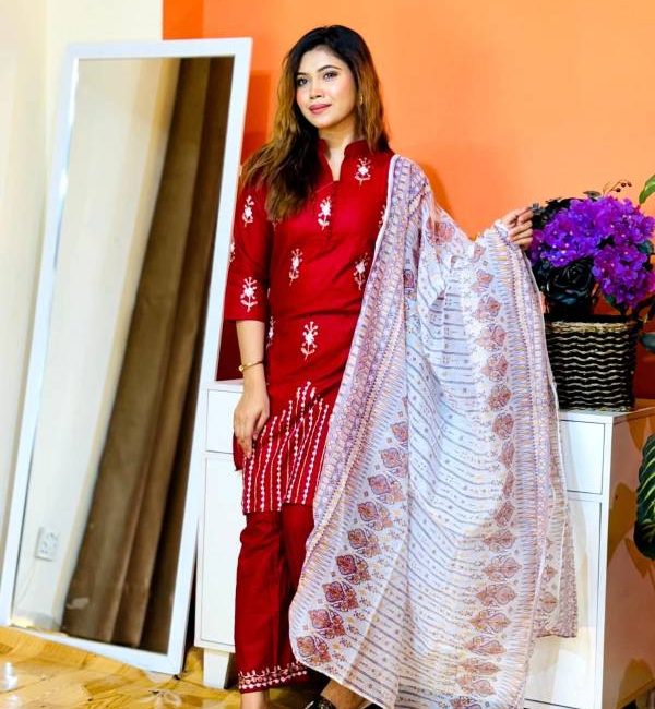 গরমের জন্য আরামদায়ক থ্রি পিস কালেকশন